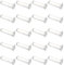 Othmro Lot de 300 tubes à centrifugeuse en plastique avec bouchon 5 ml