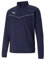 Puma Kinder teamRISE 1/4 Zip Top Jr Pullover, Peacoat White, 152