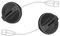 2Pcs Chain Saw Gas Tank Fuel Oil Cap Black Fuel Tank Cap Repalcement for HUSQVARNA 340 345 346 350 353 362 365 371
