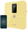 Cecotec Digitale Badezimmerwaage mit APP Surface Precision 10400 Smart Healthy Vision Yellow. Großes Display, Bioimpedanzmessung, 600mAh Lithium-Batterie, Herzfrequenzfunktion, Maximales Gewicht 180Kg