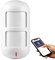 Wolf-Guard HW-W06 2.4G Wi-Fi Motion Detector Alarm, Pet-friendly, Work with Alexa