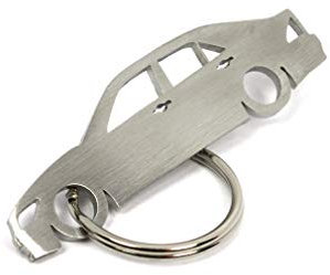 01 CarShape Schlüsselanhänger Edelstahl Auto Car Shape Keychain - Auto Teile Zubehör Lexus IS JDM Japan Racing Import Tuning