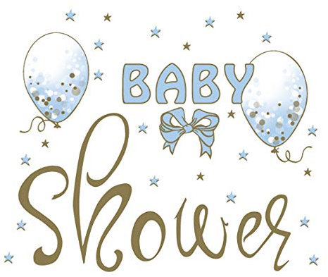20 Servietten Baby Shower blue | Kinder | Taufe | Tischdeko 33x33cm