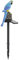 SOLUSTRE Solar Gartenlicht Outdoor, Ground Plug Licht Papagei Design Solarenergie wasserdichte Lampe Yard Auffahrt Landschaftsbeleuchtung für den Außenbereich (blau, warmes Licht)