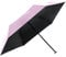 Knirps Taschenschirm US.050 Ultra Light Slim Manual mit UV- und Hitzeschutz Rosa-Schwarz
