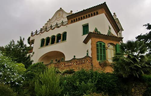 LHJOYSP extrem schwere puzzle1000 Teile Stadtarchitektur, Barcelona, Spanien, Park Güell 75x50cm