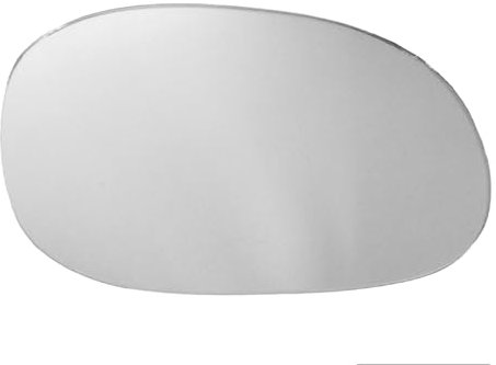 Compatible con Peugeot 206 1998-2010 Cristal Espejo de Ala de Puerta de Vidrio Convexo Lado Derecho