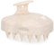 FREATECH Wheat Straw Scalp Massager Shampoo Brush with Silicone Bristles for Hair Growth and Dandruff, Massager Scalp Scrubber Head Exfoliator for Wet & Dry Hair, Women Men Kids, Beige