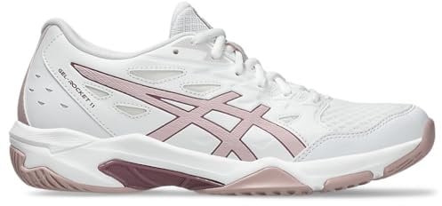 ASICS Gel-Rocket 11, Scarpe da Corsa Donna, Rosa Spartiacque Bianca, 41.5 EU