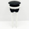 Universal Toilet Dual Flush Button Fit 38mm Cistern Hole (Matte Black)