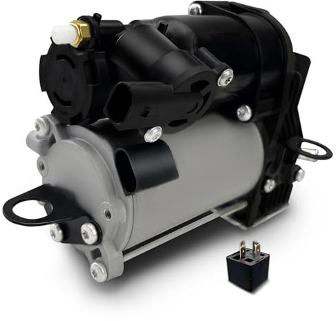 MILLISEC Air Suspension Compressor Pump Compatible with 2006-2013 Benz GL320/GL350/GL450/GL550/ML320/ML350/ ML450/ML500/ML550/ML550 Replaces# 1643200004, 1643200204