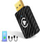 MSXTTLY Adaptador inalámbrico Android Auto y Carplay, Stick inalámbrico 2 EN 1 Convierte Android Auto/Carplay con Cable a inalámbrico para Coches con AA y Carplay, USB C/A, Mini y Estable SMT-AC01