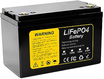 HJGHY 12V Lithium Iron Phosphate Battery 12 Volts 200Ah 150Ah 100Ah 80Ah LiFePO4 Rechargeable Battery Replace SLA AGM Fit for Solar Boat RV Marine Camping Backup Battery,12V80Ah