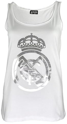 Real Madrid Woman Tee Nº 1 Tricot, Blanc, S-XL Femme