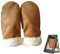 AXELENS Fäustlinge Winterhandschuhe Damen (Braun)