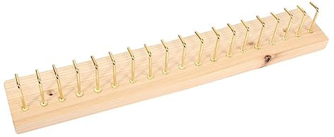 SOIMISS Support Mural Bois Massif Pour Bijoux Créatif Porte-colliers Et Boucles Oreilles Avec Crochets Multiples Pour Organisation