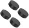 Milisten 4 Stück Schaumstoff-Hockey-Puck Eishockey ausrüstung Eishockey zubehör Eishockey Tor Rollhockey-Pucks Bodenhockey-Pucks Eishockey-Pucköffner Feldhockeyschläger Kniehockey Black