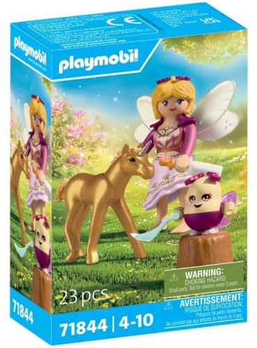 PLAYMOBIL Goldenes Einhornfohlen mit Fee 0 - STK