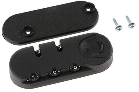 Lucchetto a combinazione a 3 cifre per valigie e borse, codice DS-004A