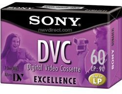 Sony DVM-60EX 60 Minuten Excellence Mini DV Videokassette