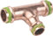 Kupfer - Pressfitting -T-Stück reduziert 35 x 28 x 35 mm i/i/i (Kontur V)