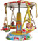O012 Zinnspielzeug VERZIERUNG KARUSSELL Merry Go Round Weihnachtsbaum Retro Schylling Stil