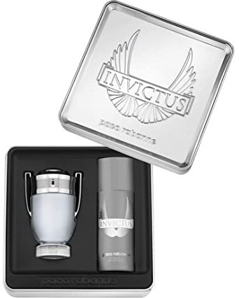 Paco Rabanne Invictus Set homme/men, Eau de Toilette Vaporisateur/Spray 100 ml, Deodorant Vaporisiert/Spray 150 ml, 1er Pack (1 x 250 ml)