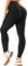 INSTINNCT Damen Hohe Taille Leggings Scrunch Butt Sportleggings Slim Booty Push Up Lange Hose mit Bauchkontrolle Schwarz M