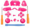 C-FUNN Bumper Triggers Buttons Ersatz Full Set D-Pad LB RB LT RT Tasten T8H T6 Tools für Xbox One Elite Game Controller – Pink