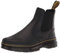 DR MARTENS 8 Eye Boot, Anfibi Donna, Black Wyoming, 40 EU
