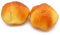 Generisch 2 Brötchen Attrappen aus Kunststoff Lebensmittelattrappe Food Dummy zur Dekoration von Bäckereien