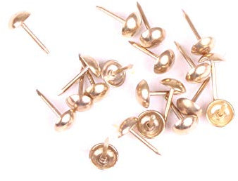 Bigjigs Toys - Pins For Pin-a-Shape Board, 100 Piece Pin Set, Pin Art, Gold Pins, Drawing Pins For Art Board, Metal Pin Art, Craft Sets For Kids, Arts and Crafts, Pins For Wooden Shapes Game