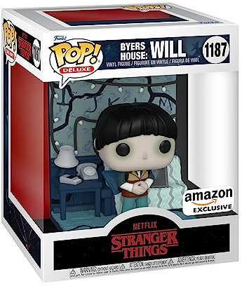 Funko Pop! Deluxe: Stranger Things Build A Scene - Will Byers- Exclusivité Amazon - Figurine en Vinyle à Collectionner - Idée de Cadeau - Produits Officiels - TV Fans