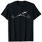 Mountainbike Herzschlag MTB Berge EKG Downhill T-Shirt