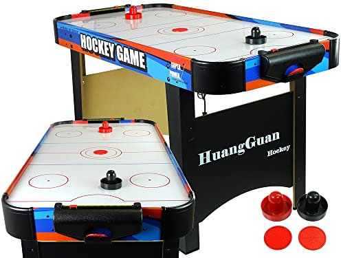 Ventilador de mesa de hockey de aire grande, 128 cm