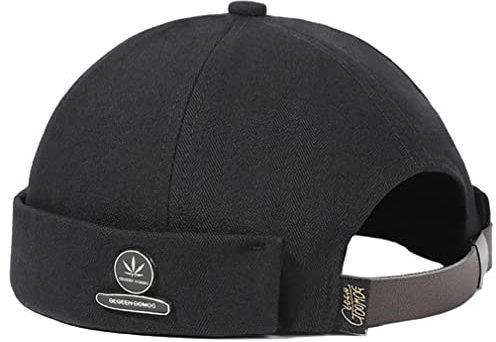 Cozyan Baumwolle Docker Cap Herren Damen Seemannsmütze Hafenmütze Mütze Hafenarbeiter Mütze Dockermütze Herren Rollrandmütze Unisex Dockercap Hafenmütze