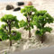 Lot de 10 mini maquettes d'arbres de 4 cm en plastique Diorama