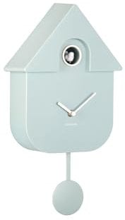 Karlsson Kuckucksuhr Modern Cuckoo - Blau - 8,5x21,5x41cm - Andere - Thermoplast - Wanduhr Modern Wohnzimmer - Wanduhren - Kuckucksuhr