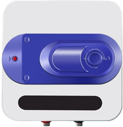 Scaldabagno elettrico di stoccaggio 220V 2000W, scaldabagno elettrico piccolo quadrato 10L/15L/20L/30L adatto per la cucina,B-15L