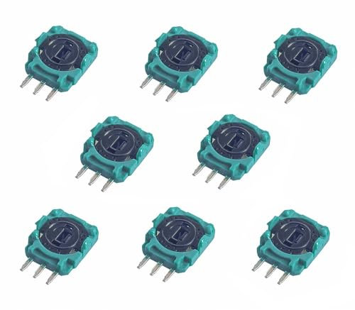 Hsthe Sea 8 Pezzi Maniglia Potenziometro Laterale Bilanciere, Parti di Ricambio Resistenza Trimpot Joystick Analogico Alps, per Controller Wireless PS4, Xbox, Elite, Switch PRO
