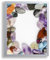 arte-tuo Bilderrahmen Opal N | 61x91 cm | Silber Alu Criss Cross | klares Kunstglas | Poster Puzzle Diamond Painting Drucke