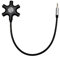 VOSSOT Adaptador de cable de audio, divisor de 5 conectores multi auriculares, divisor de audio con divisor de auriculares, diseñado para conector jack de 3,5 mm a 5 conectores hembra de 3,5 mm para