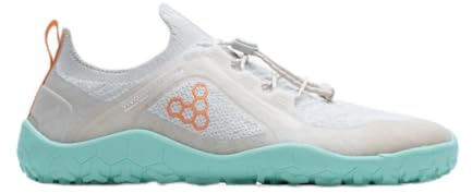 VIVOBAREFOOT Primus Trail Knit FG Mens | Barefoot Trainers | Ultra-Lightweight Shoe | Build Strength, Balance & Mobility | Wide Fit Grounding Shoes | Flexible | Arctic Wolf