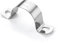 Pipe Strap Clamp, 10Pcs M35 Heavy Duty Conduit Clips 304 Stainless Steel Brackets Saddle Clip U Bracket Two Hole Tube Strap, Pipe Mounting Brackets for Hose Pipes (35mm)