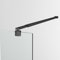 Barra estabilizadora fija telescópica ajustable 73-123 cm, utilizada para mampara de ducha, pared de cristal, barra estabilizadora transitable, grosor del cristal 8 mm - 10 mm, barra de soporte