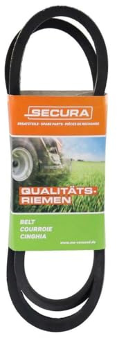 SECURA Courroie à la boîte de vitesse compatible avec MTD Smart RF 125 13HH765F600 (2014) Tracteur de pelouse