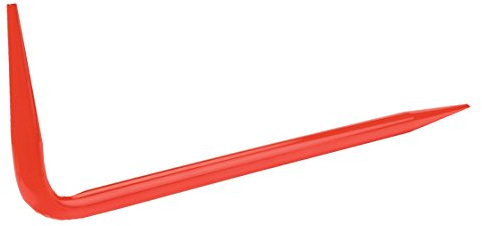 Rennsteig Winkeldorn, 450 x 130 mm – Spezialstahl pulverbeschichtet, rot lackiert, Arbeitsenden vergütet - 278 016 2