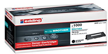 edding Toner ersetzt Brother TN-2120 Kompatibel Schwarz 2600 Seiten EDD-1000 18-1000