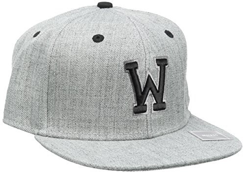 MSTRDS Jungen Kappe Letter Snapback W Kids, W Heather Grey, Youth