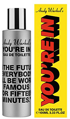 COMME des GARCONS Andy Warhol 's Sie in Eau de Toilette, , in die Zukunft jeder wird World Berühmt für Fünfzehn Minuten. – 100 ml
